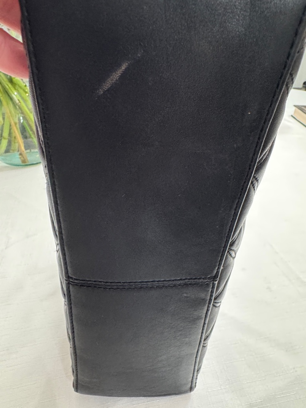 kate spade Black Quilted Natalia Flap Shoulder Bag with Gold Chain Handles - Picture 13 of 13